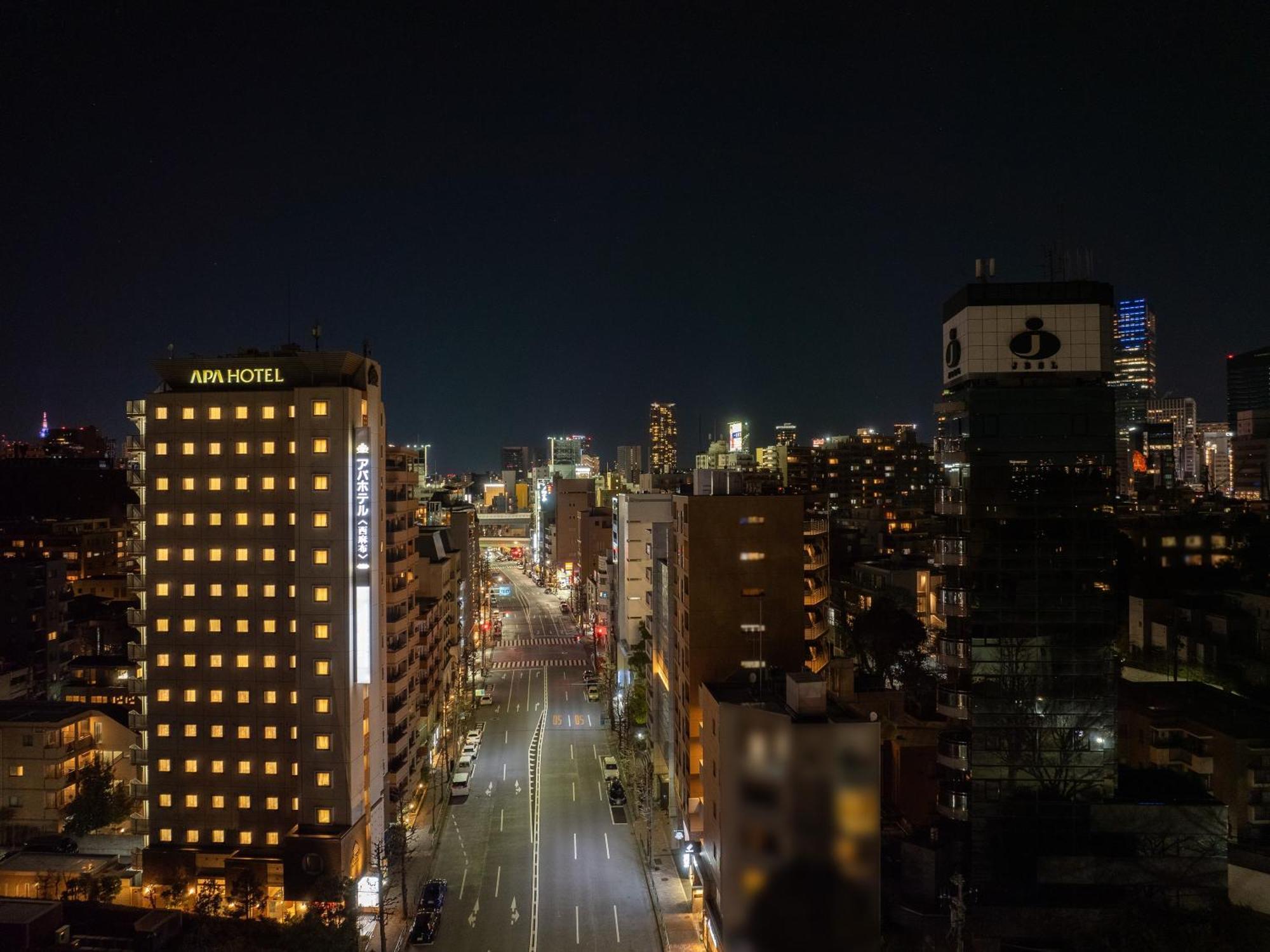Apa Hotel Nishiazabu Tokio Exterior foto
